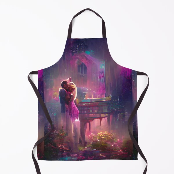 Item preview, Love at Midnight City Garden Dream Art designed and sold by Holisticfox.