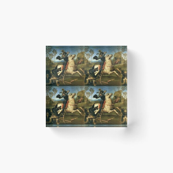 Item preview, St. George Fighting the Dragon designed and sold by CornerStone57.