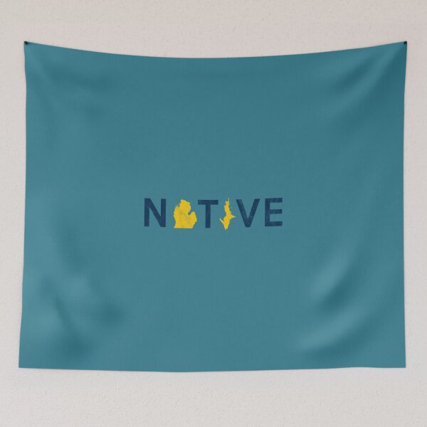 Item preview, Native Michigan Michigander Love Mitten Vintage  designed and sold by NgayfDaif.