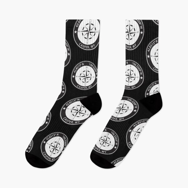 Item preview, Casper, Wyoming Geographical Coordinates  designed and sold by JosephMorley.