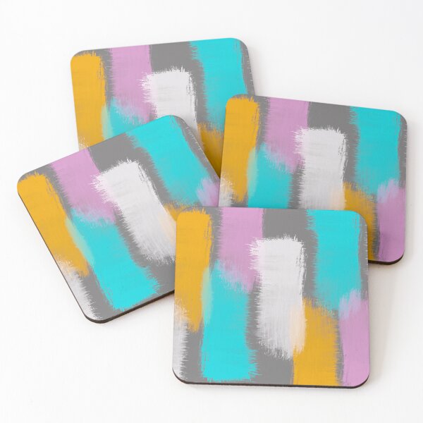 Item preview, Abstract Modern Colorful Brush Stroke Design designed and sold by art64.