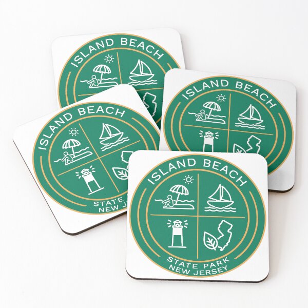 Item preview, Island Beach State Park Heraldic Logo designed and sold by VanyaKar.