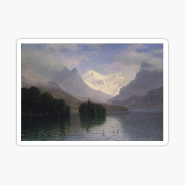 Artikel-Vorschau von Bergszene (Bierstadt), designt und verkauft von ArtHistorical.