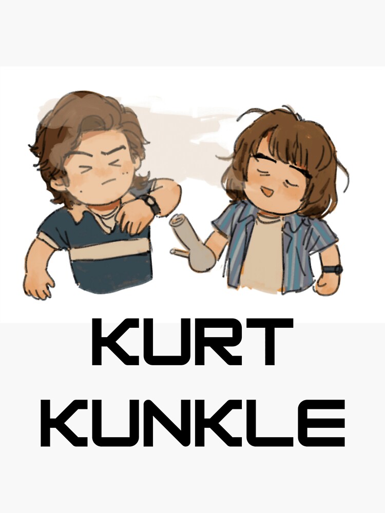 Kurt Kunkle Spree Sticker for Sale by palmwooddesigns