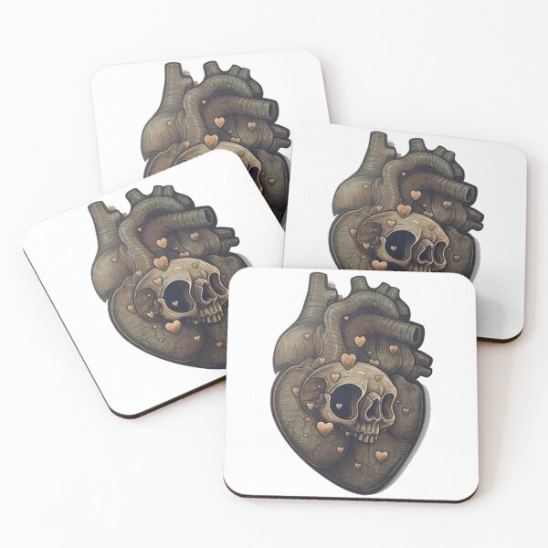 Item preview, Heart Skull and Love designed and sold by JosephMorley.