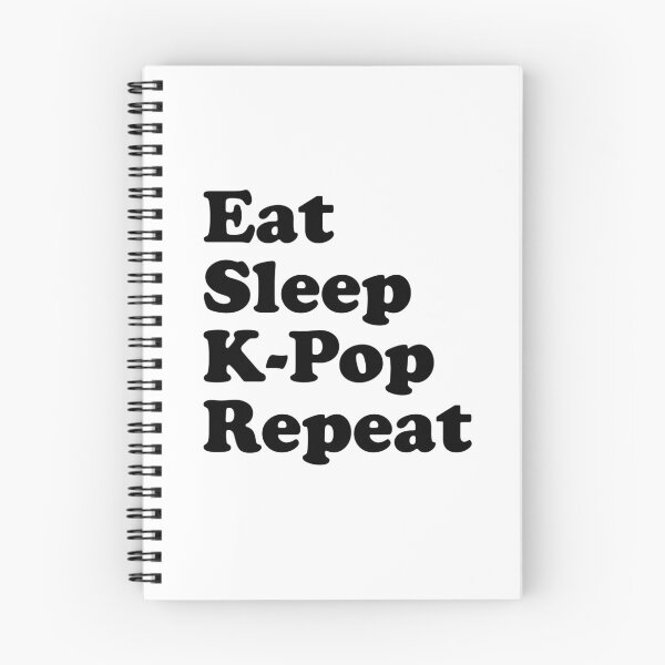 Artikelvorschau, Lustiges K-Pop-Liebhaber-Geschenk Eat Sleep K Pop Repeat entworfen und verkauft von kmcollectible.