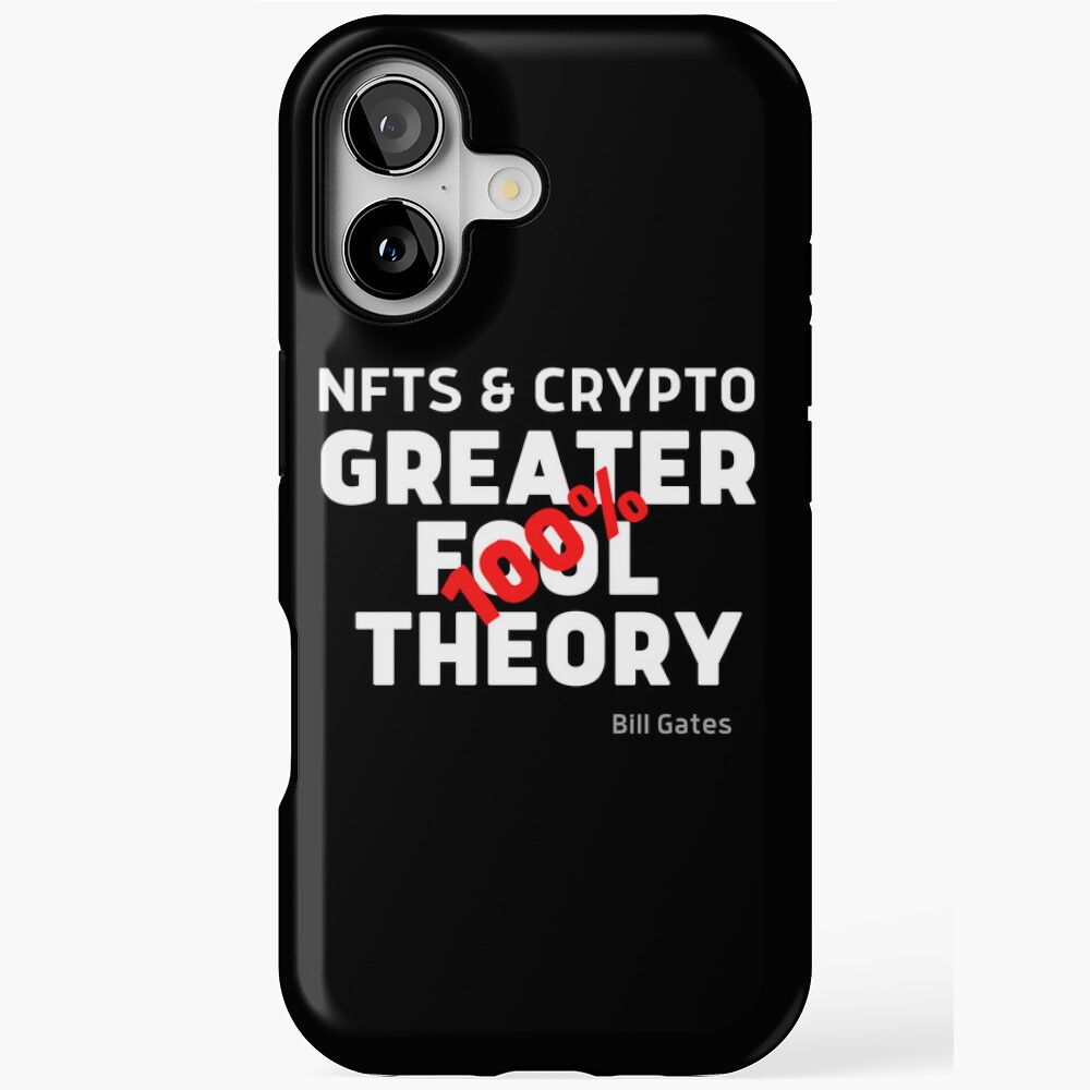 NFTs & Crypto is 100% Greater Fools Theory