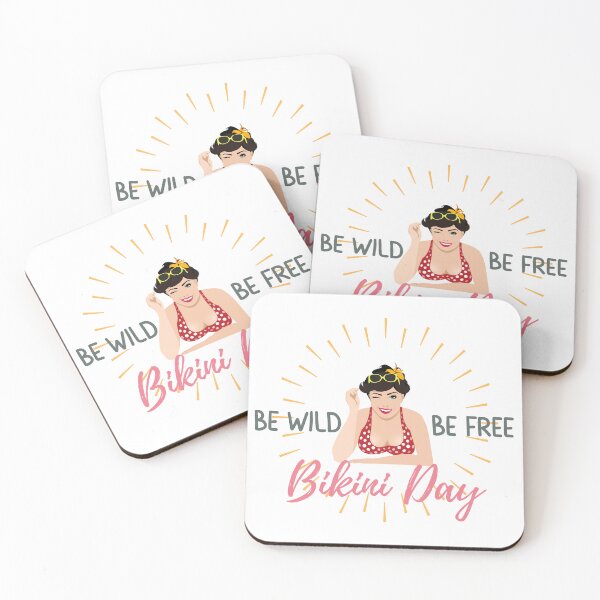 Item preview, National Bikini Day Be Wild Be Free designed and sold by meesara.