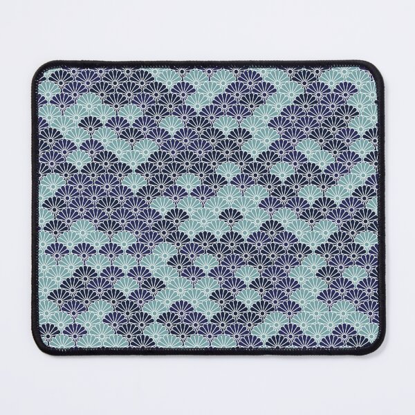 Item preview, Japanese Seigaiha Pattern Kimono Navy Blue designed and sold by gani-75.