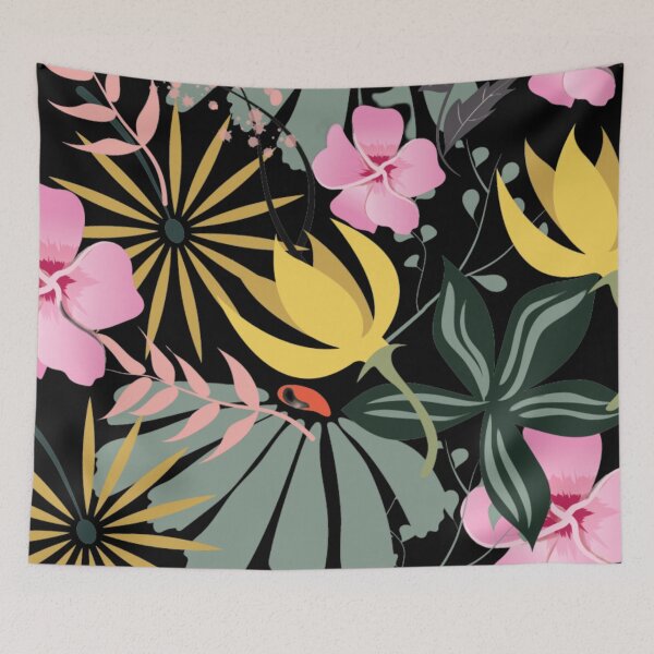 Item preview, Blooming botanical florals designed and sold by FGCART.