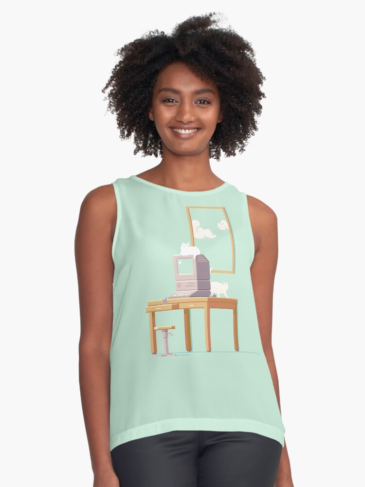Item preview, Sleeveless Top designed and sold by Slynyrd.