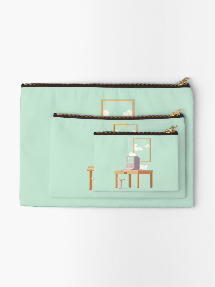 Zipper Pouch, Computer designed and sold by Slynyrd