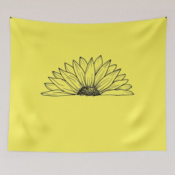 Item preview, Black And White Daisy Doodle  designed and sold by GuidoWill.