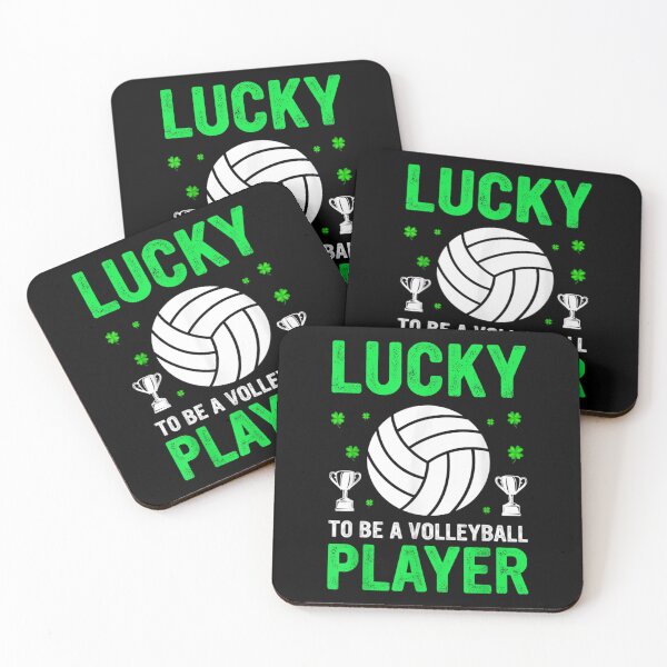 Item preview, Lucky To Be A Volleyball Player Sport Lover Irish Patricks Sticker designed and sold by brittaapriliy.