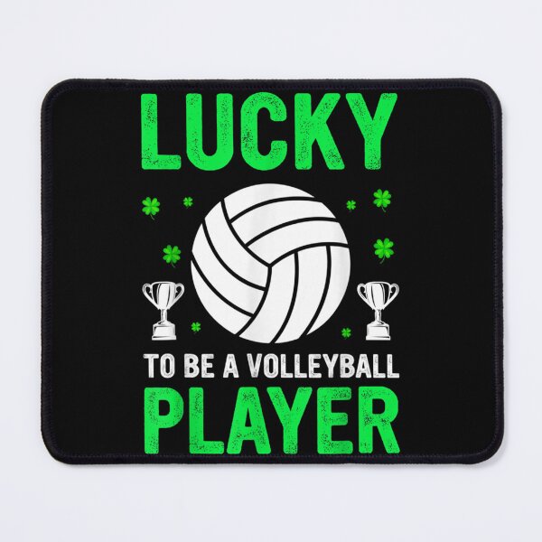 Item preview, Lucky To Be A Volleyball Player Sport Lover Irish Patricks Sticker designed and sold by brittaapriliy.