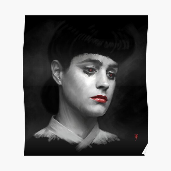 Rachel Blade Runner, I am the business Poster