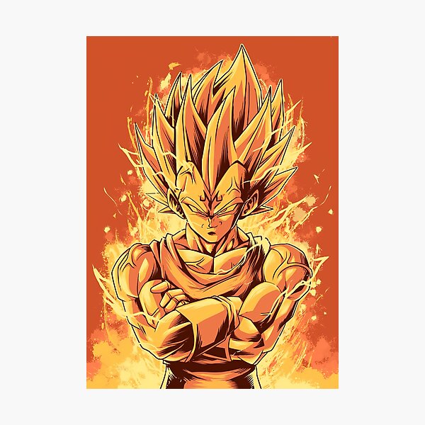 MAJIN VEGETA  Photographic Print for Sale by LILENXO