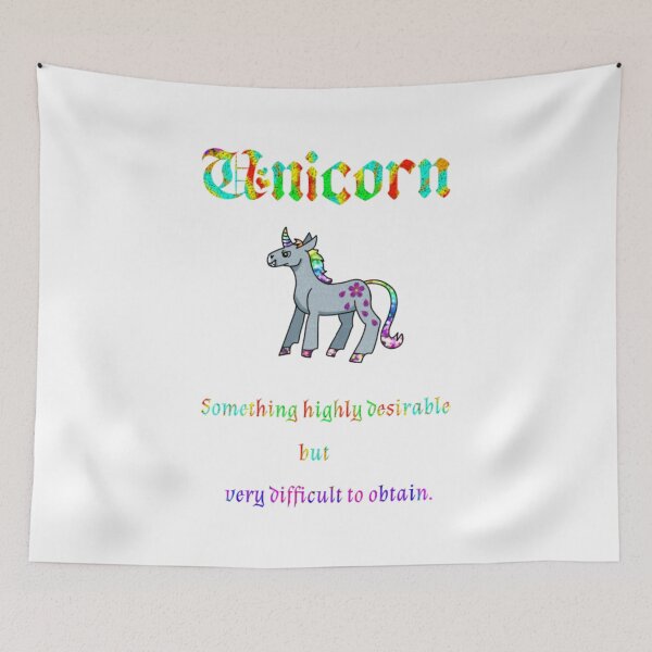 Item preview, Unicorn is desirable  designed and sold by Crochetamommy.