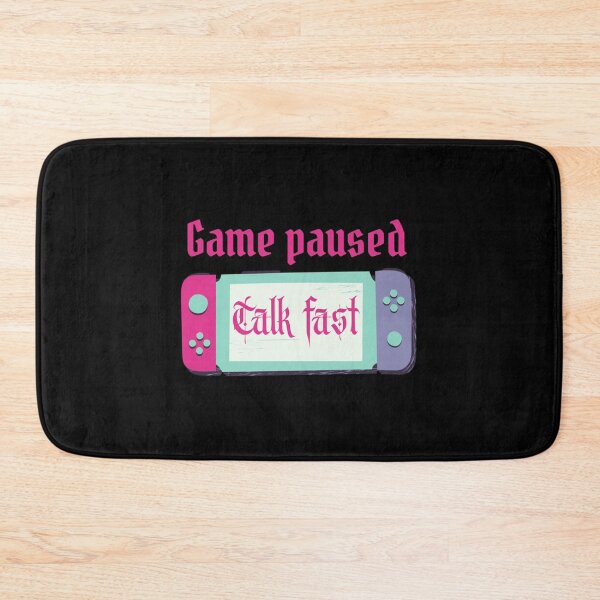Item preview, Game Paused Talk Fast Classic T-Shirt designed and sold by ayeshadanaqws.