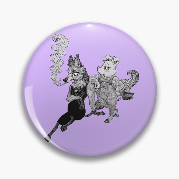 Item preview, Wolf and Piggy designed and sold by Brooksie Fontaine.
