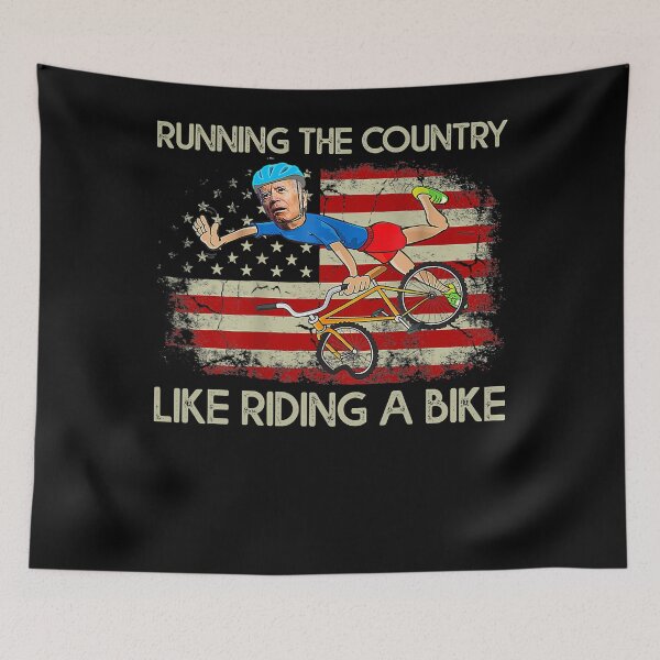 Item preview, Biden Falls Off Bike Joe Biden Falling Off His Bicycle designed and sold by krieglkwegeb86.