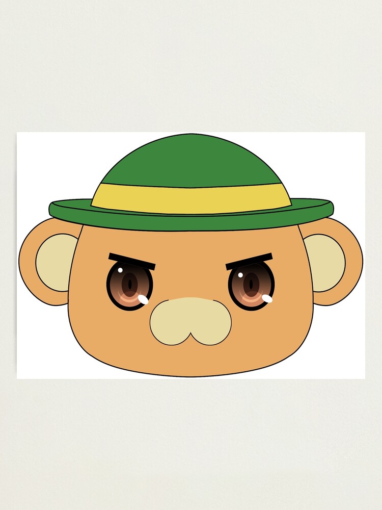 Moffle S Head Amagi Brilliant Park Photographic Print By Kingredbad Redbubble