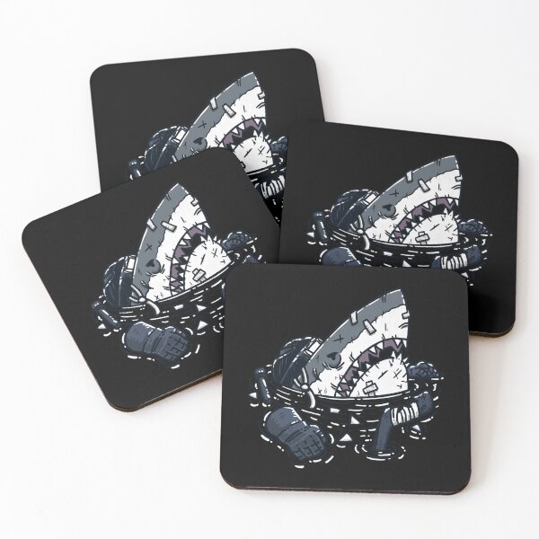 Item preview, The Goon Shark Sticker designed and sold by monica45je.