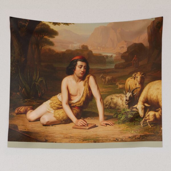 Item preview, Giotto drawing from nature  Figurative  John William Godward designed and sold by TeeARTHY.