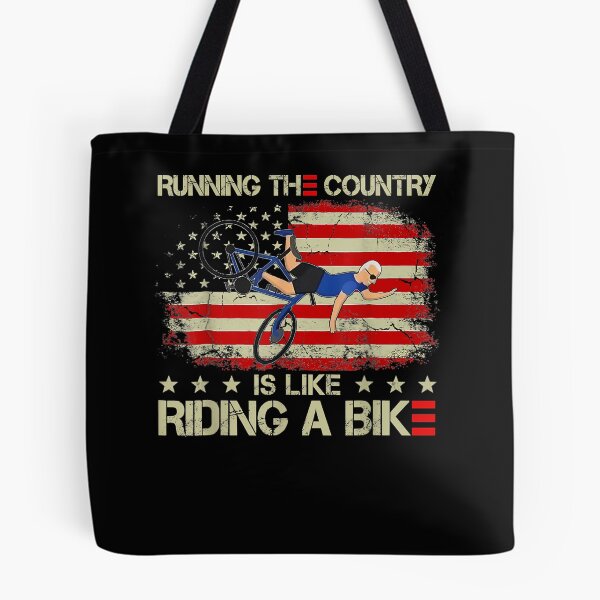 Item preview, Running The Coutry Is Like Riding A Bike Joe Biden Funny designed and sold by krieglkwegeb86.
