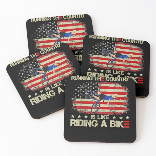 Item preview, Running The Coutry Is Like Riding A Bike Joe Biden Funny designed and sold by krieglkwegeb86.