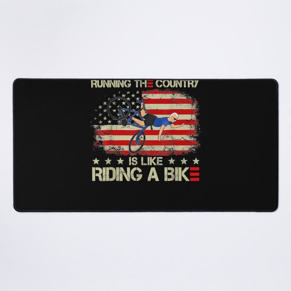Item preview, Running The Coutry Is Like Riding A Bike Joe Biden Funny designed and sold by krieglkwegeb86.