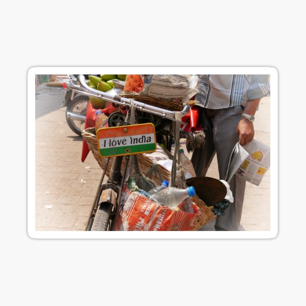 i love india Sticker