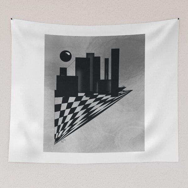 Item preview, Lunar City Space Port Art – Off World Adventure designed and sold by Midwest-Goods.
