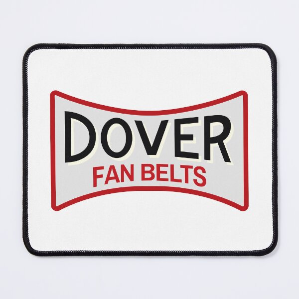Item preview, Dover Fan Belts (Original Design - White) designed and sold by Justin Ellis.
