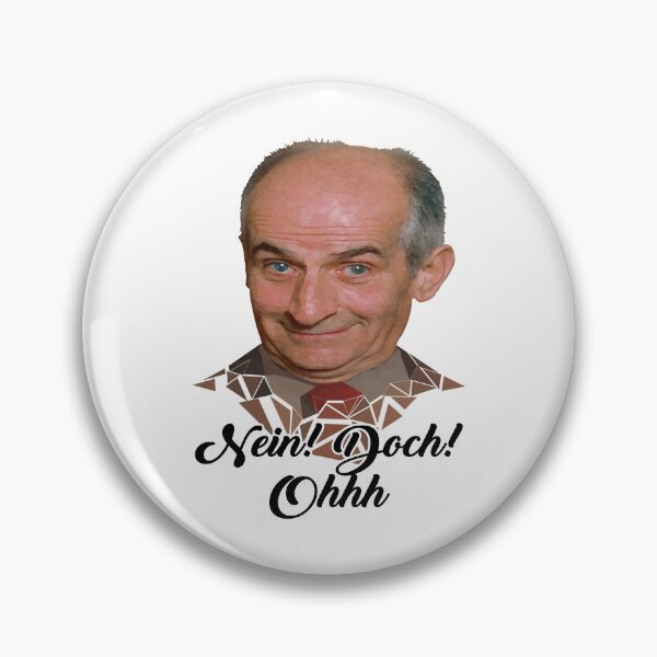 Item preview, Funny Gifts Nein Doch Ohh Long Sleeve Louis De Funes Special Present Vintage Retro designed and sold by Tomacdonald49.