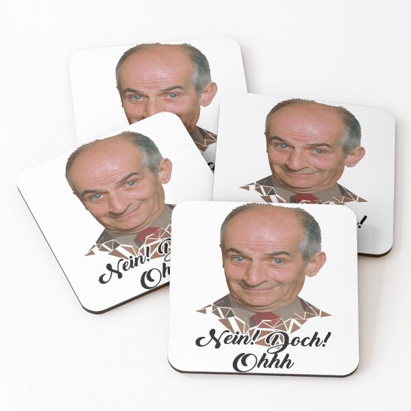 Item preview, Funny Gifts Nein Doch Ohh Long Sleeve Louis De Funes Special Present Vintage Retro designed and sold by Tomacdonald49.