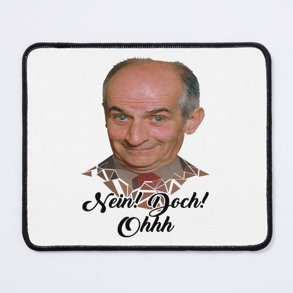 Item preview, Funny Gifts Nein Doch Ohh Long Sleeve Louis De Funes Special Present Vintage Retro designed and sold by Tomacdonald49.