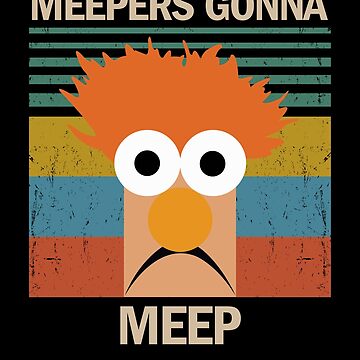 Meep Muppet Beaker | Art Board Print