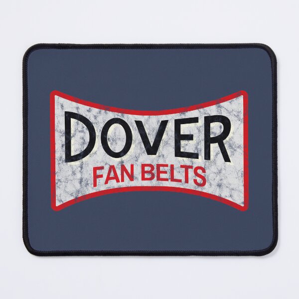 Item preview, Dover Fan Belts (Original Design - Dark Blue - Worn) designed and sold by Justin Ellis.