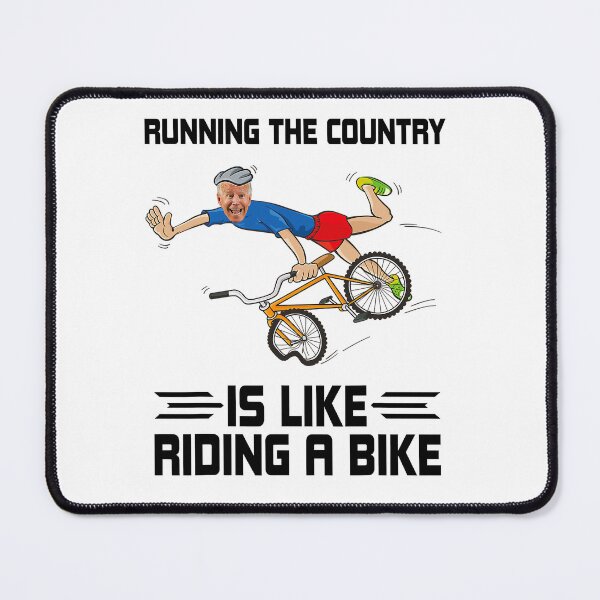 Item preview, Running The Country Is Like Riding A Bike - Biden Falls Off designed and sold by krieglkwegeb86.