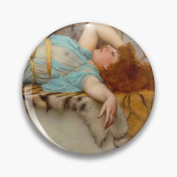 Item preview, Mischief and Repose (1895) ,girls playing  "Girl with a beautiful transparent Summer   Dress" John William Godward designed and sold by TeeARTHY.