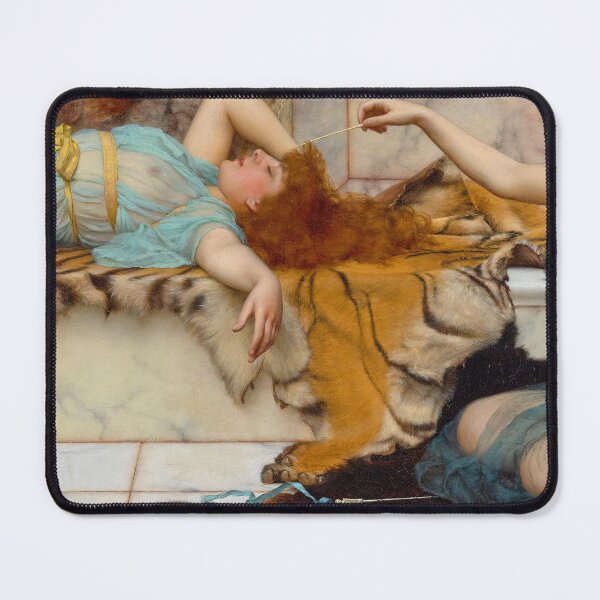 Item preview, Mischief and Repose (1895) ,girls playing  "Girl with a beautiful transparent Summer   Dress" John William Godward designed and sold by TeeARTHY.
