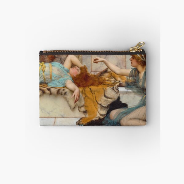 Item preview, Mischief and Repose (1895) ,girls playing  "Girl with a beautiful transparent Summer   Dress" John William Godward designed and sold by TeeARTHY.