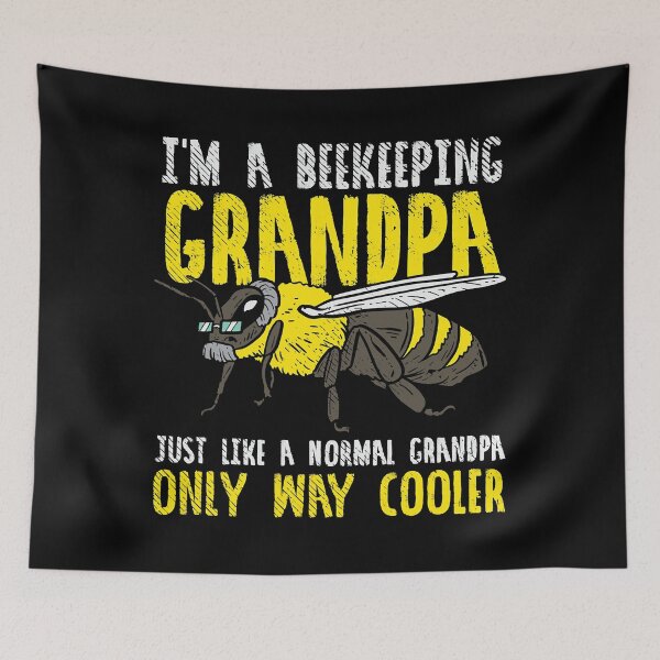 Item preview, I'm A Beekeeping Grandpa Just Like A Normal Grandpa Only Way Cooler designed and sold by ujgbnx.