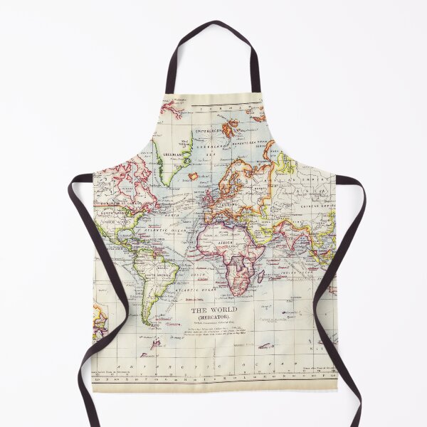 Item preview, Map Of The World Colored designed and sold by antevasinart.