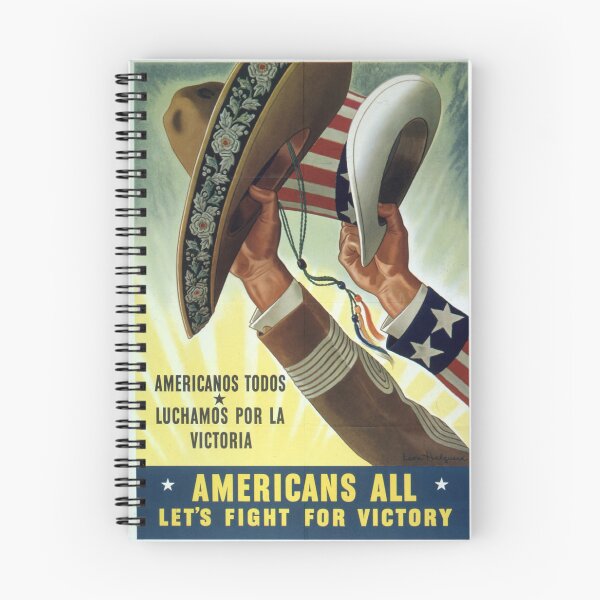 Aperçu de l'œuvre Americans All - Battons-nous pour la victoire (Americanos Todos Luchamos por la Victoria) créée et vendue par Shalone Cason.