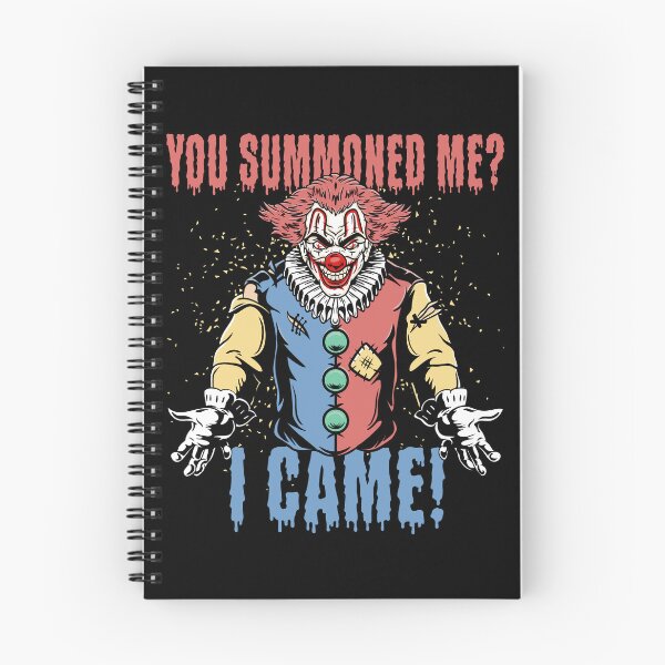 Item preview, Did You Summon Me? I Came Scary Retro Clown Horror designed and sold by Fabvity.