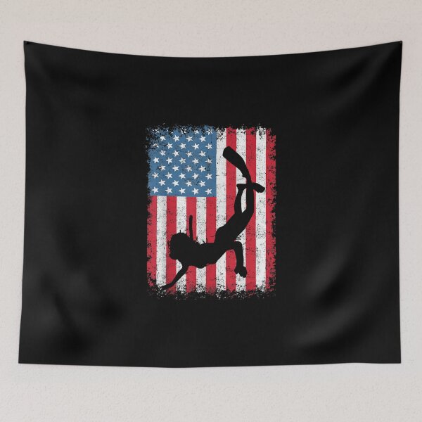 Item preview, American Flag Diving  USA Flag designed and sold by MallieWelch.