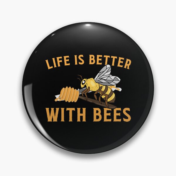 Item preview, Life Is Better With Bees Funny Beekeeper designed and sold by ujgbnx.