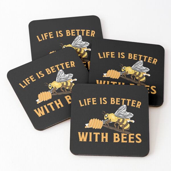Item preview, Life Is Better With Bees Funny Beekeeper designed and sold by ujgbnx.
